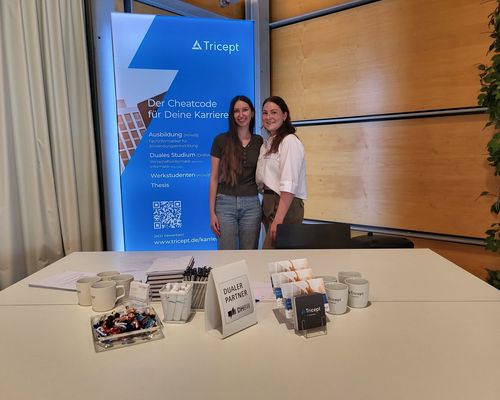TRICEPT präsentiert sich auf dem Studieninfotag der DHBW Stuttgart